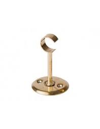 SOPORTE Hº SOLDADO LARGO ABIERTO 1/2" BRONCE PARA CAÑO DE CORTINA