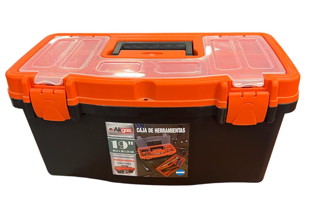 CAJA DE HERRAMIENTAS 19" (48,5 X 26 X 24 CM.)