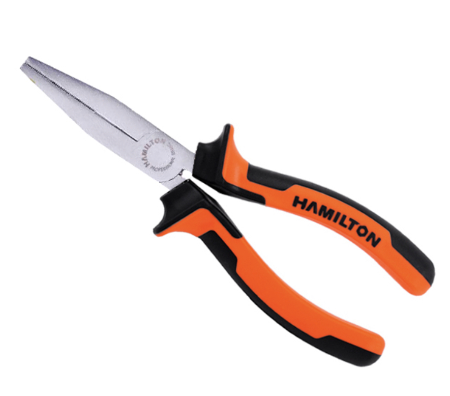 PINZA DE PUNTA PLANA 6" 150MM HAMILTON