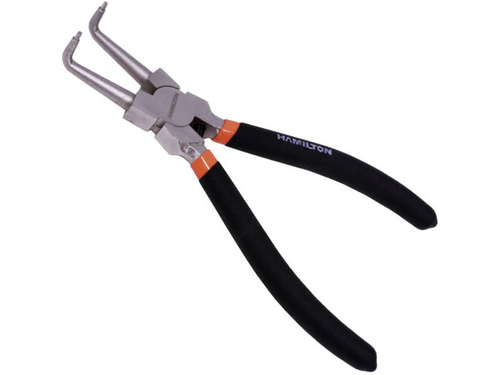 PINZA SEEGUER EXTERNA CURVA 7" 175MM HAMILTON