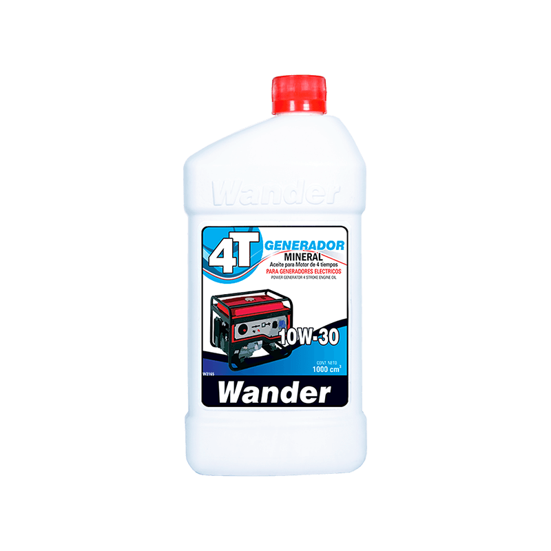 ACEITE WANDER GENERADOR 4T MINERAL 10W30x1l