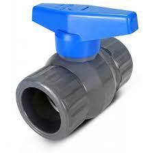 VALVULA ESFERICA PVC 13mm. 1/2" (DUKE)