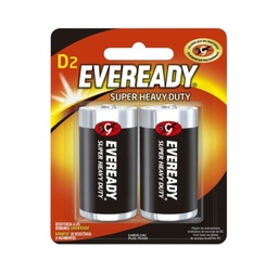 [161120] PILA EVEREADY NEGRA GDE. 1250 D2 X UNIDAD