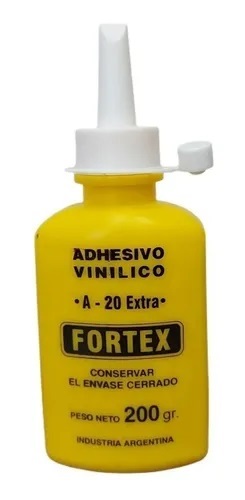 COLA VINILICA A-20 FORTEX C/PICO X 200