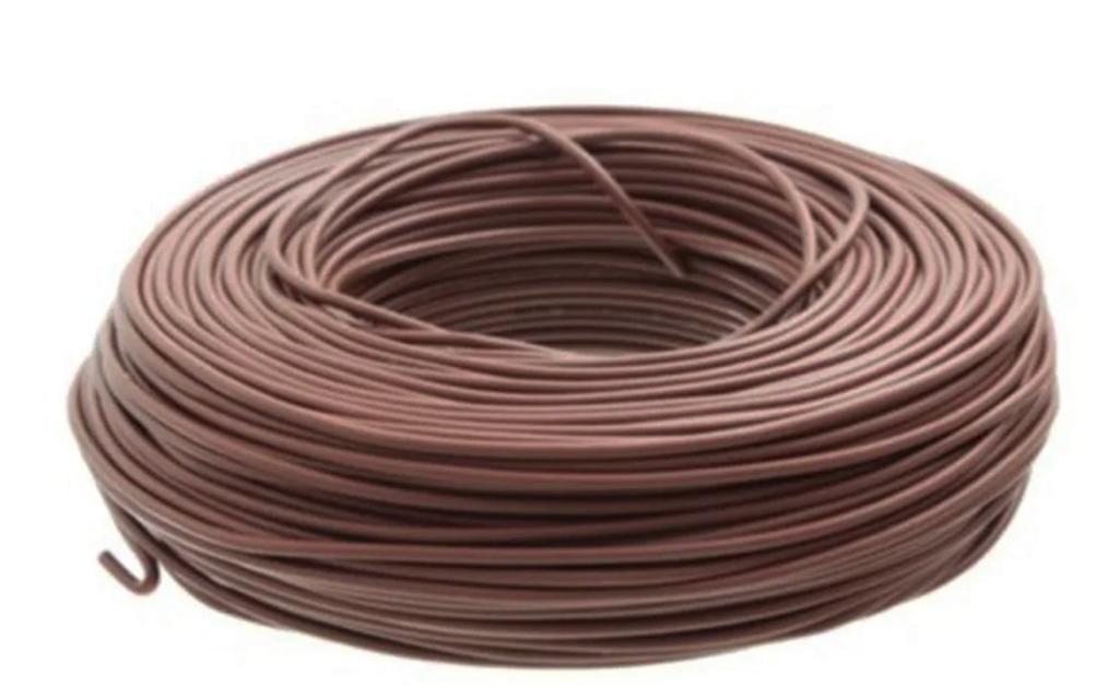 CABLE UNIPOLAR 4MM CU MARRON