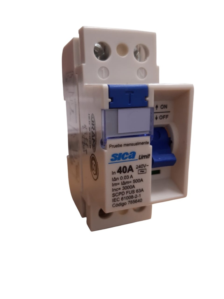 INTERRUPTOR DIFERENCIAL (DIYUNTOR) 2x40A