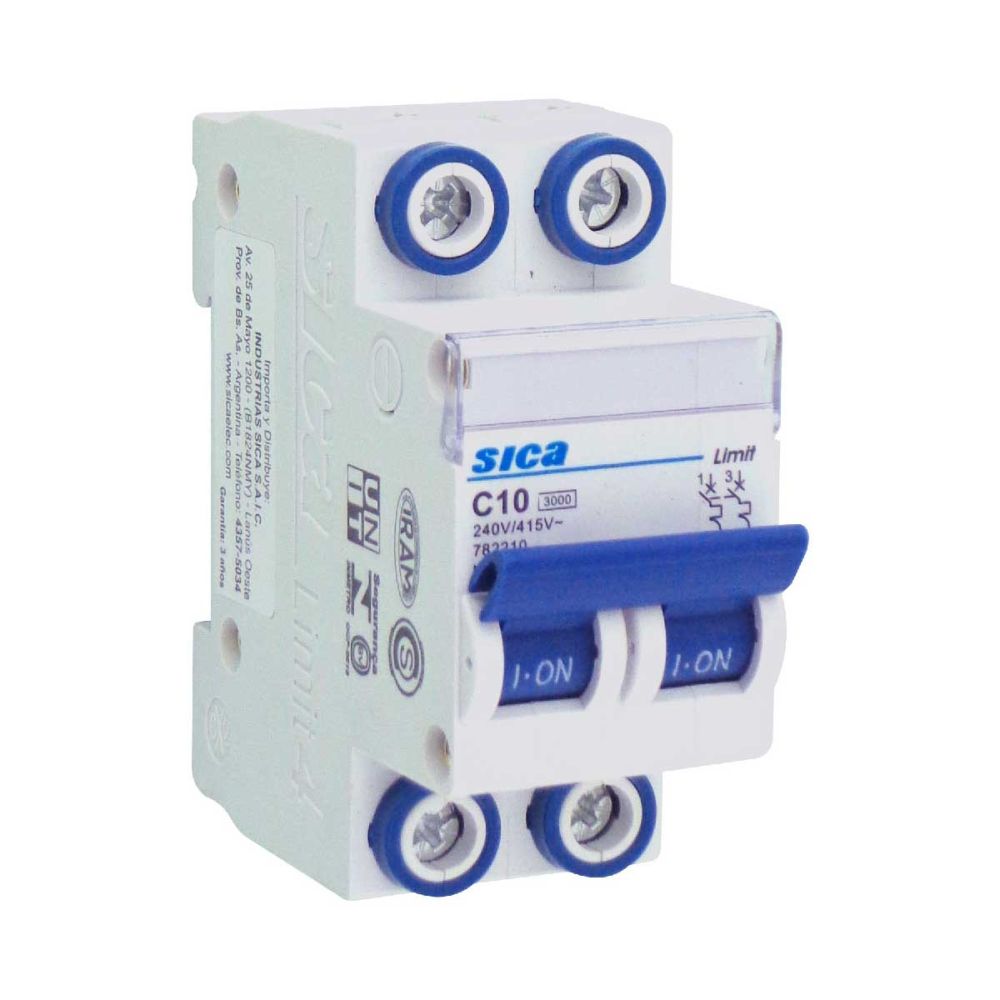 LLAVE TERMICA BIPOLAR 20 AMP.