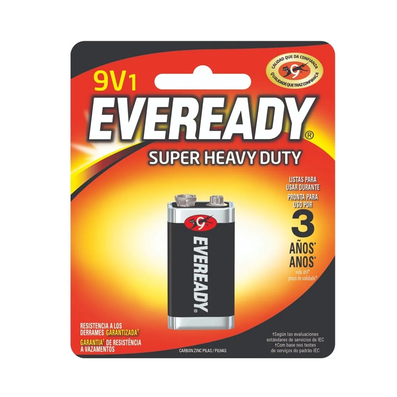 BATERIA EVEREAD 9V