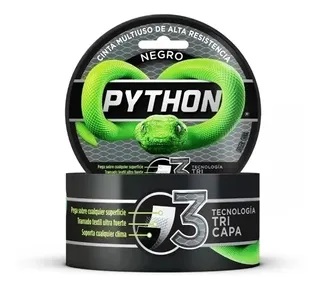 PYTHON ALTA RESISTENCIA 9MTS NEGRO