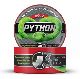 PYTHON ALTA RESISTENCIA 9MTS ROJO