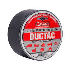 CINTA DUCT TAPE NEGRA x 9 mts