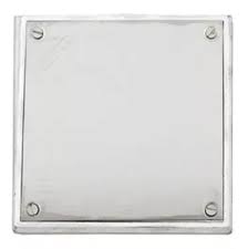 TAPA ACERO INOX. 20X20