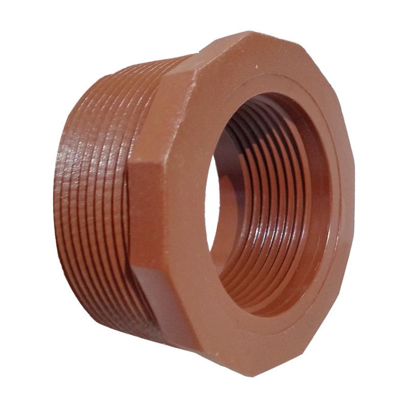 BUJE MACHO-HEMBRA REDUCCION 3/4" X 1/2"