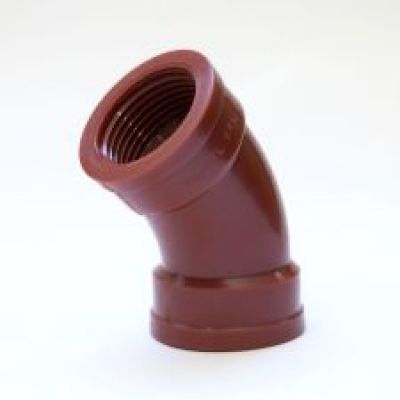 CURVA H-H A 45º 3/4".