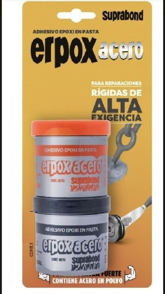 ERPOX ACERO - JUEGO POTES 105 G