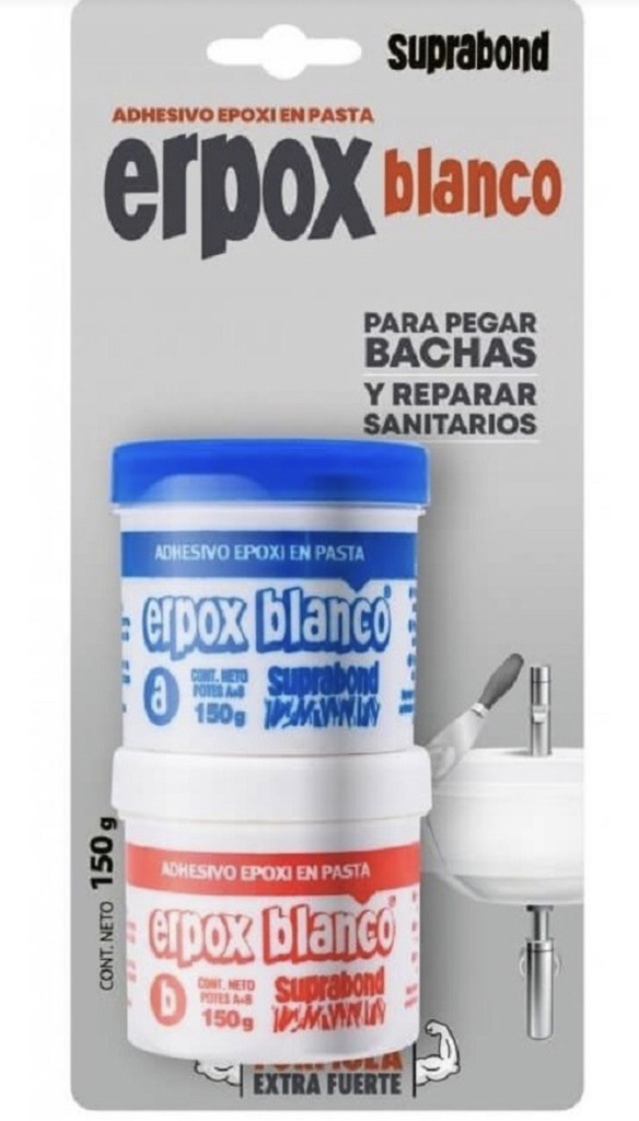 ERPOX BLANCO - JUEGO POTES 80 G.