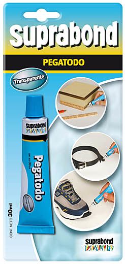 SUPRABOND PEGATODO TRANSPARENTE 30 CC.