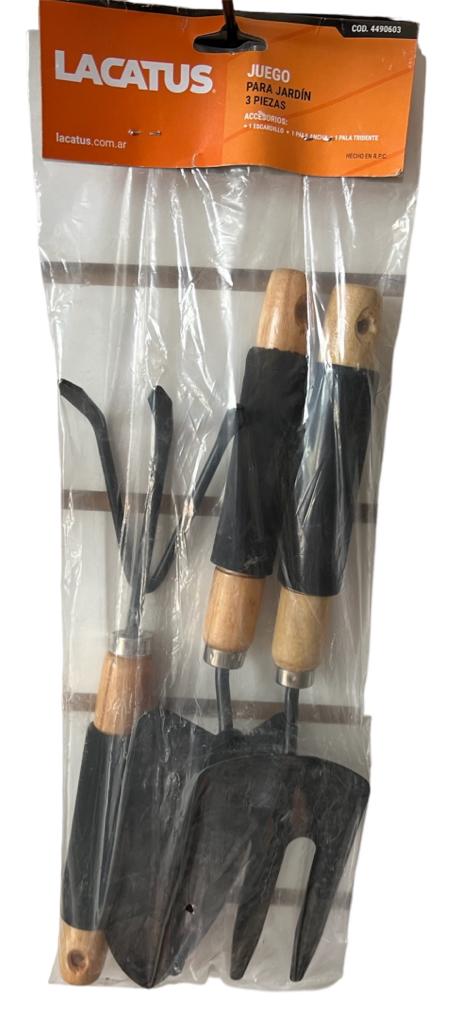 JUEGO PARA JARDIN 3 PIEZAS LACATUS