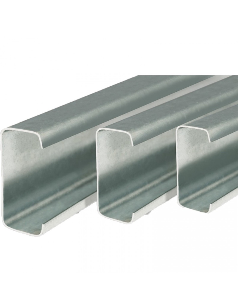 PERFIL "C" GALVANIZADO 120x50x2 BARRA 12 MTS.
