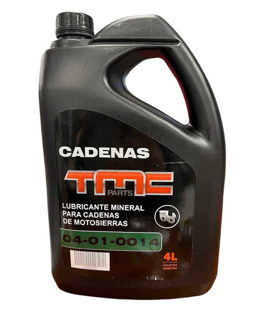 ACEITE CADENA MOTOSIERRA POR 4 LTS.