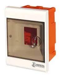 CAJA PARA LLAVE TERMICA DE 1 A 4 MODULOS