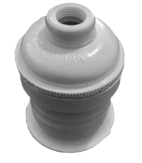 PORTA LAMPARA 3 PIEZAS MARFIL