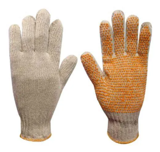 GUANTE MOTEADO NARANJA