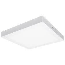 PANEL LED C/BASE CANDELA CUADRADO 18W FRIA