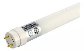 TUBO LED CANDELA VIDRIO 9W FRIA