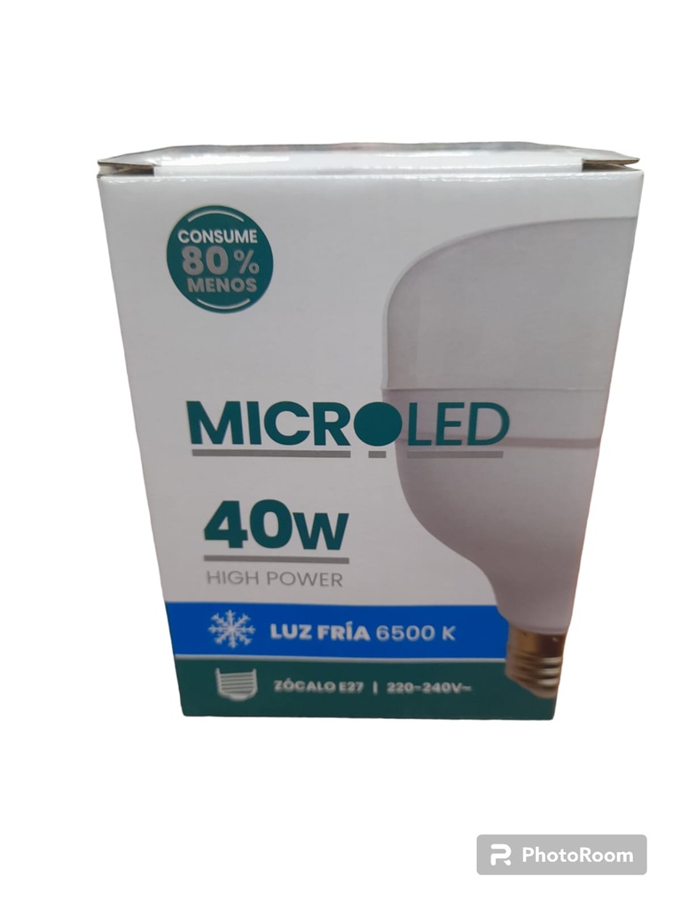 LAMPARA MICROLED - POWER LED 40W