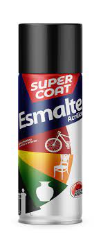 SPRAY ACRILICO SUPERCOAT NEGRO BRILLANTE 360 CC