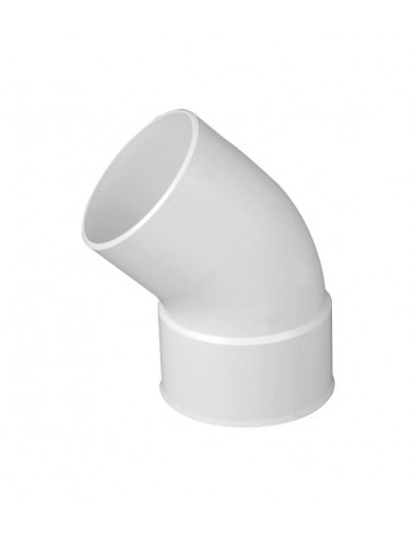 CURVA PVC 45 x 40mm.