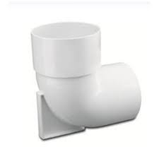 CODO PVC C/ BASE 90 x 110mm.
