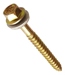 [10313] AUTOPERFORANTE  PUNTA AGUJA PARA MADERA 14 X 2 1/2&quot;