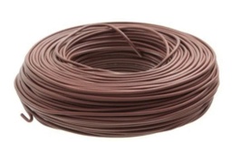 [I20010335] CABLE UNIPOLAR 4MM CU MARRON