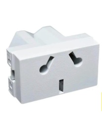 [35731] MODULO TOMA C/NEUTRO 10A BLANCO