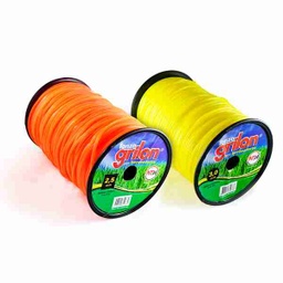 [55001070025] ROLLO DE TANZA NYLON BORDEADORA REDONDO 2.50 MM GRILON