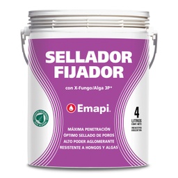 [PIN-083] Sellador Fijador con X- Fungo/Alga 3 P 4 Lts.