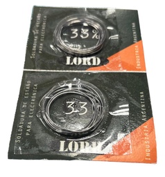 [3070] ESTAÑO 33% BLISTER