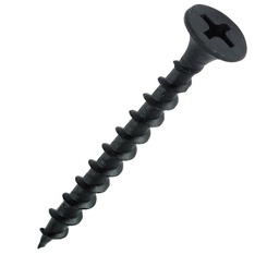 [10380] TORNILLO DRYWALL MAD. 6 x 1 3/4 NEGRO