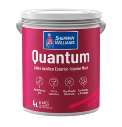 [20445] QUANTUM LATEX EXT-INT MATE BLANCO 10 L