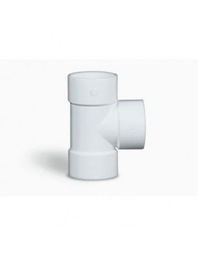 [33.50.58.07] TEE PVC H-H 90 x 40mm. LARGO 11CM