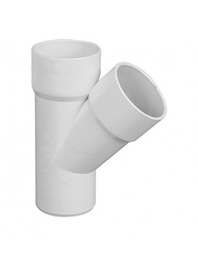 [33506209] RAMAL "Y" PVC 45° 63x63MM.